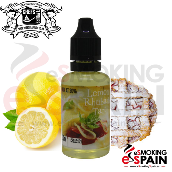 Aroma Chefs Flavours Lemon And Rhubarb 30ml (CV18)