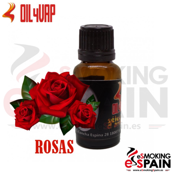 Aroma Oil4Vap Rosas 10ml (nº66)