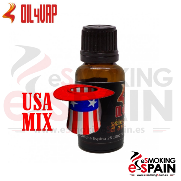 Aroma Oil4Vap Tabaco Rubio Usa Mix 10ml (nº71)