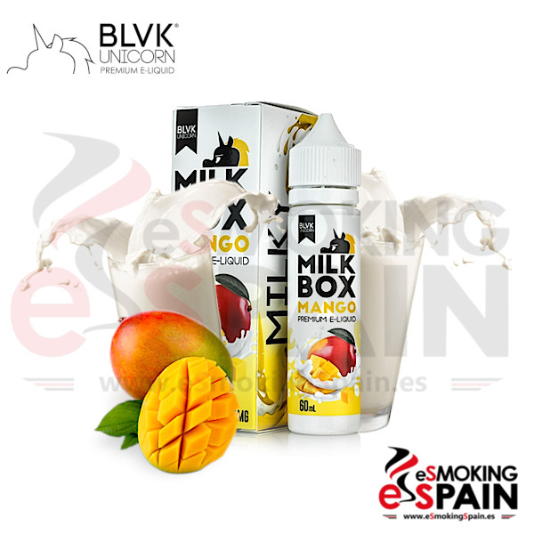 BLVK Unicorn Milk Box Mango 50ml 0mg