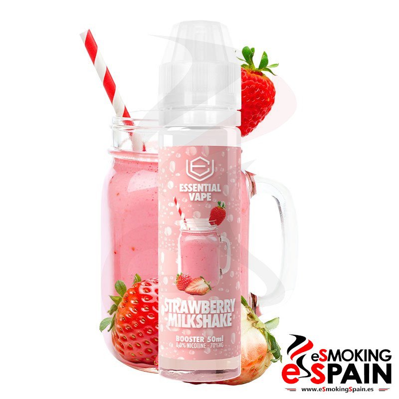 Bombo Essential Vape Strawberry Milkshake 50ml 0mg