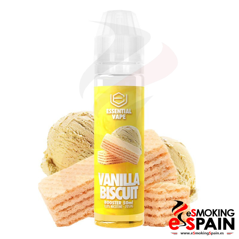 Bombo Essential Vape Vanilla Biscuit 50ml 0mg