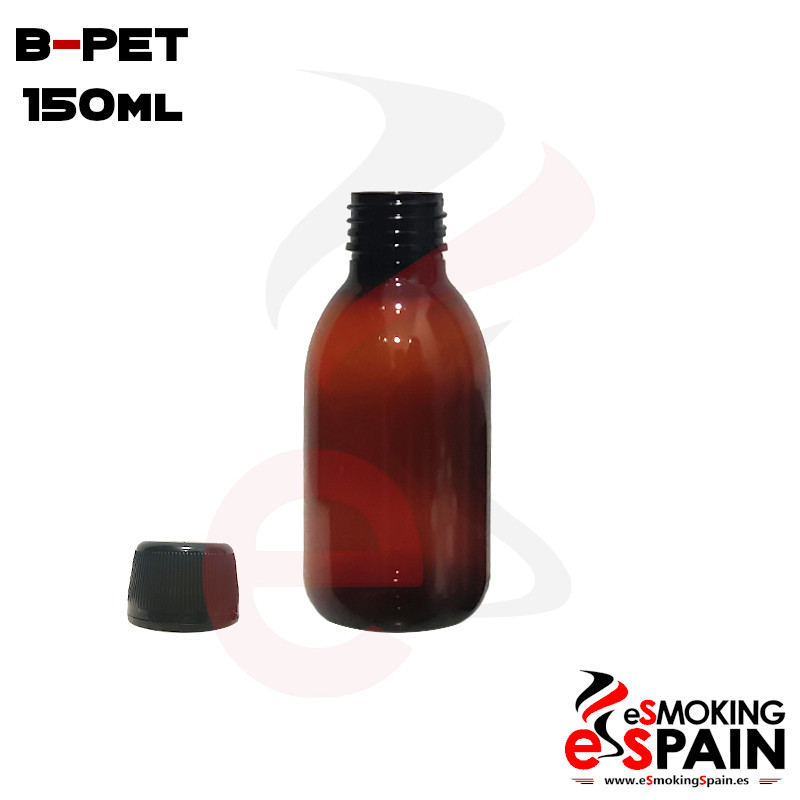 Botella Ámbar B-PET 150ml