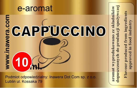 Inawera e-aroma tobacco Cappuccino 10ml (nº54)