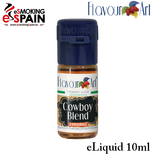 Eliquid FlavourArt COWBOY BLEND 10ml (nºL14)