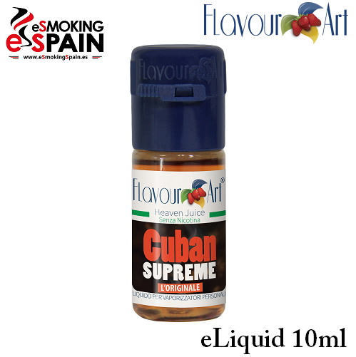 Eliquid FlavourArt Cuban Supreme 10ml (nºL15)