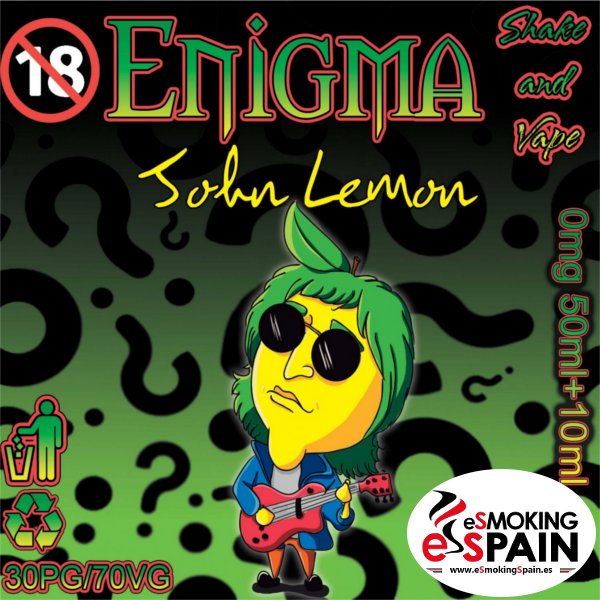 Enigma Eliquid John Lemon 50ml