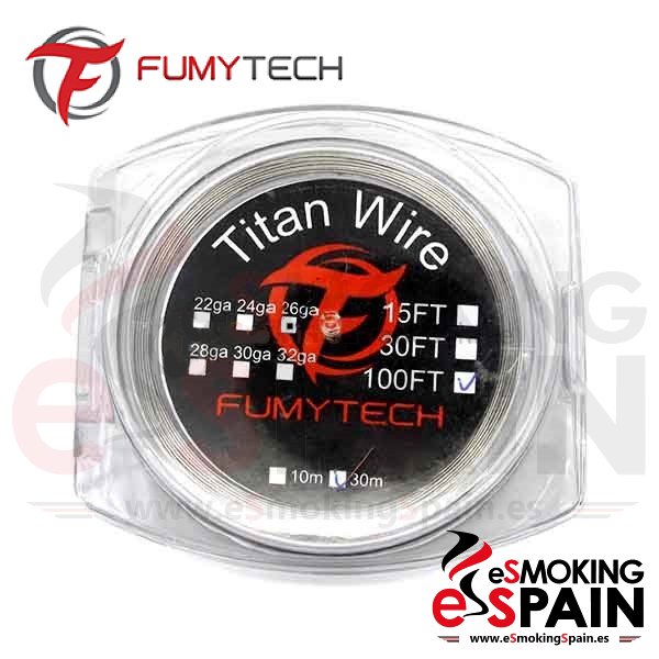 Fumytech Titan Wire 26Ga - 30m