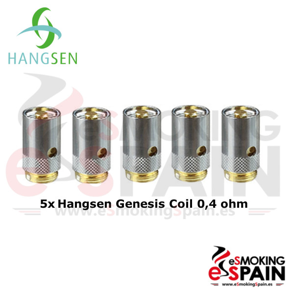 Resistencia Hangsen Genesis Coil Pack x5 0,4ohm