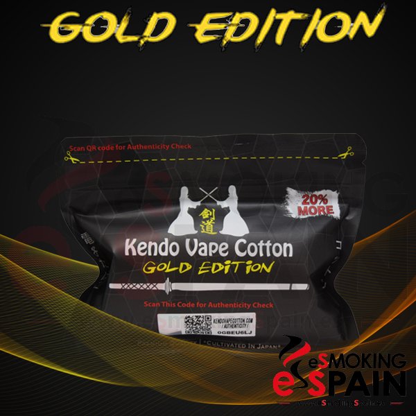 Algodón Kendo Vape Cotton Gold Edition