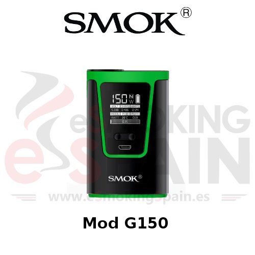 Smok G150 Black & Green (Negro y Verde)