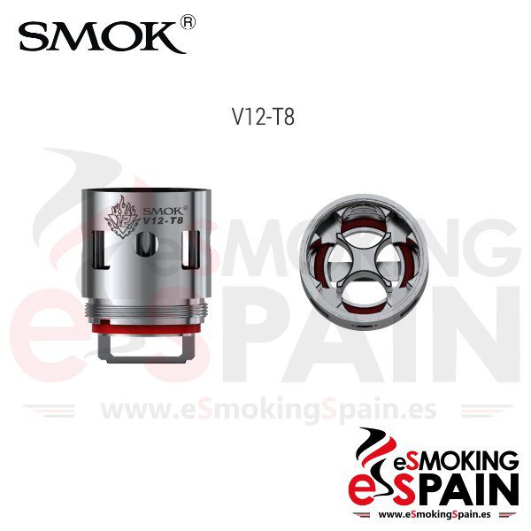 Resistencia Smok V12-T8 0.16ohm TFV12 (Smok026)