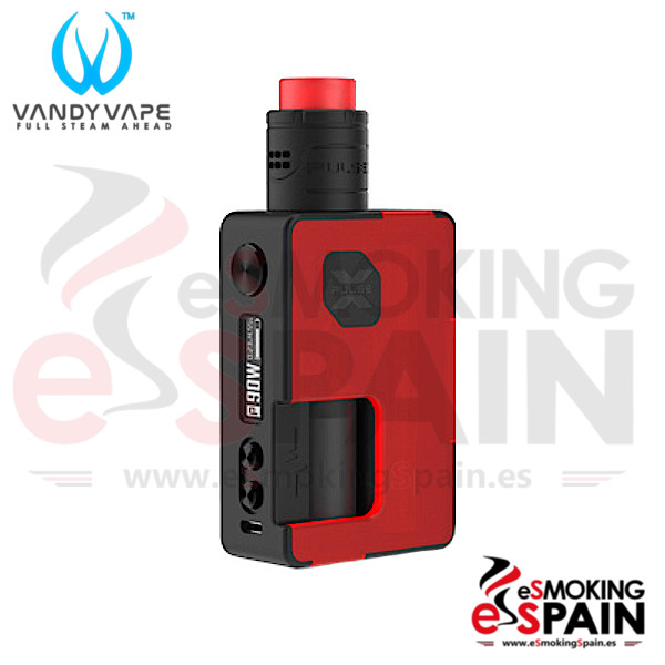 Vandy Vape Pulse X BF 90W Kit Frosted Red