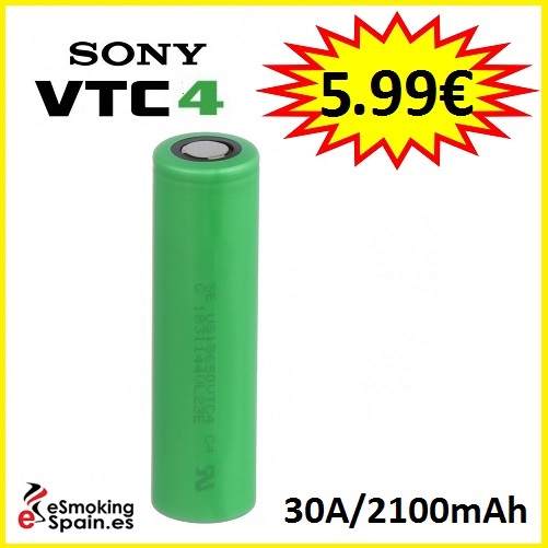 Bateria Sony VTC4 18650 2100mAh 30A