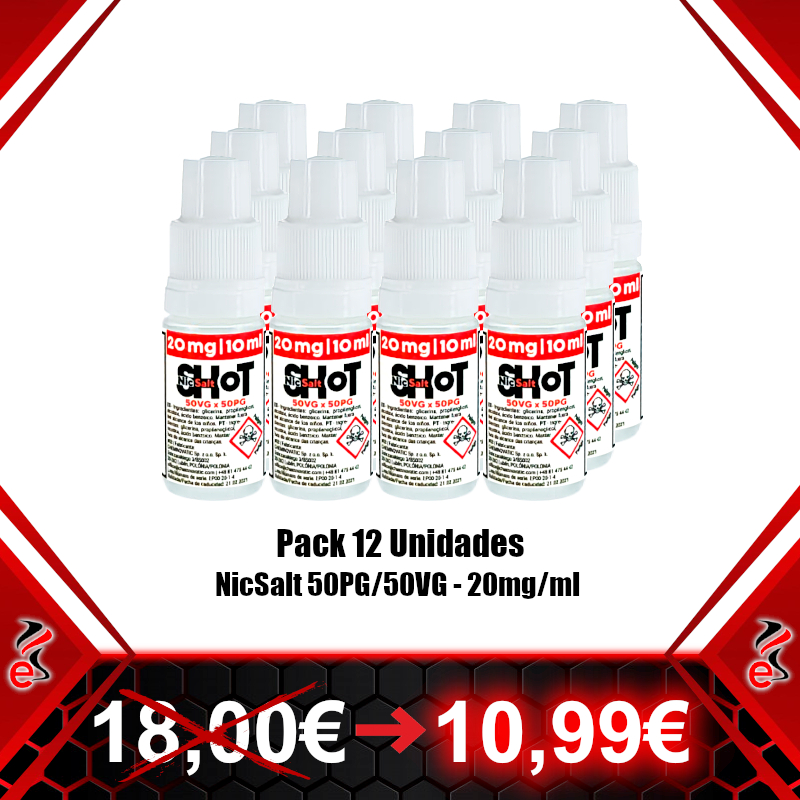Chemnovatic Nic Salt 10ml 20mg/ml Pack 12 Unidades (BW)