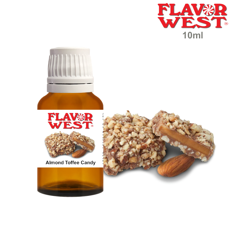 Aroma FLAVOR WEST Almond Toffee Candy 10ml (nº152)