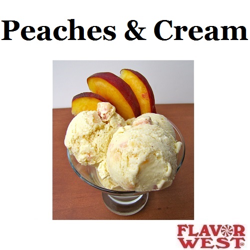 Aroma FLAVOR WEST Peaches & Cream 10ml (nº78)