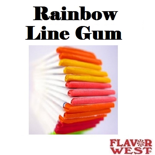 Aroma FLAVOR WEST Rainbow Line Gum 10ml (nº147)