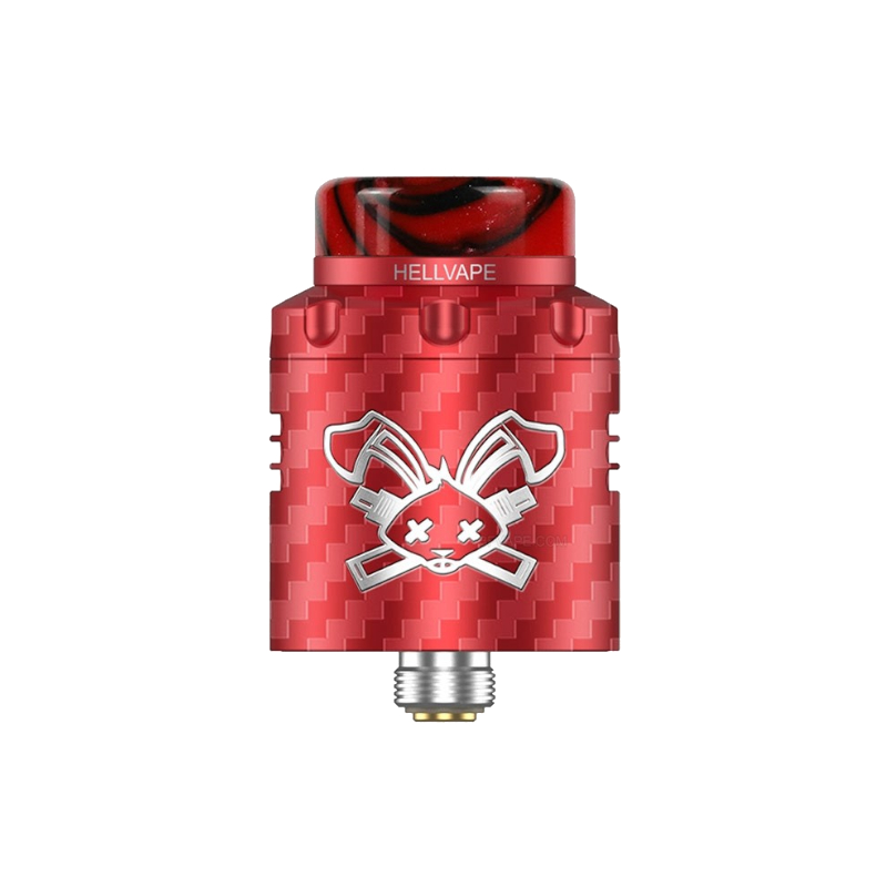 Hellvape Dead Rabbit V3 RDA Red Carbon Fiber