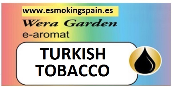 Inawera Wera garden e-aromat TURKISH TOBACCO 10ml (nº18)