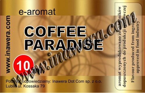 Inawera e-aroma Tobacco Coffee Paradise 10ml (nº12)