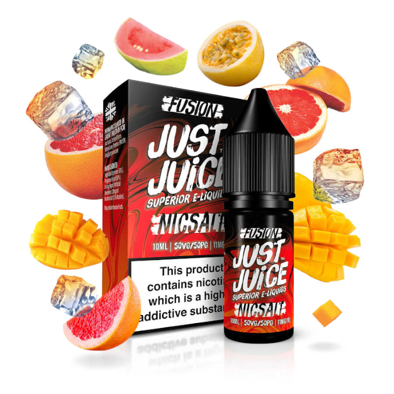 Just Juice NicSalt Fusion Mango Blood Orange On Ice 10ml 11mg