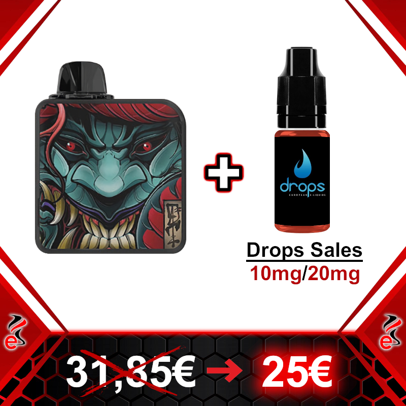Oferta Pack Rincoe Jellybox Nano X Snakeman + Drops Sales 10ml