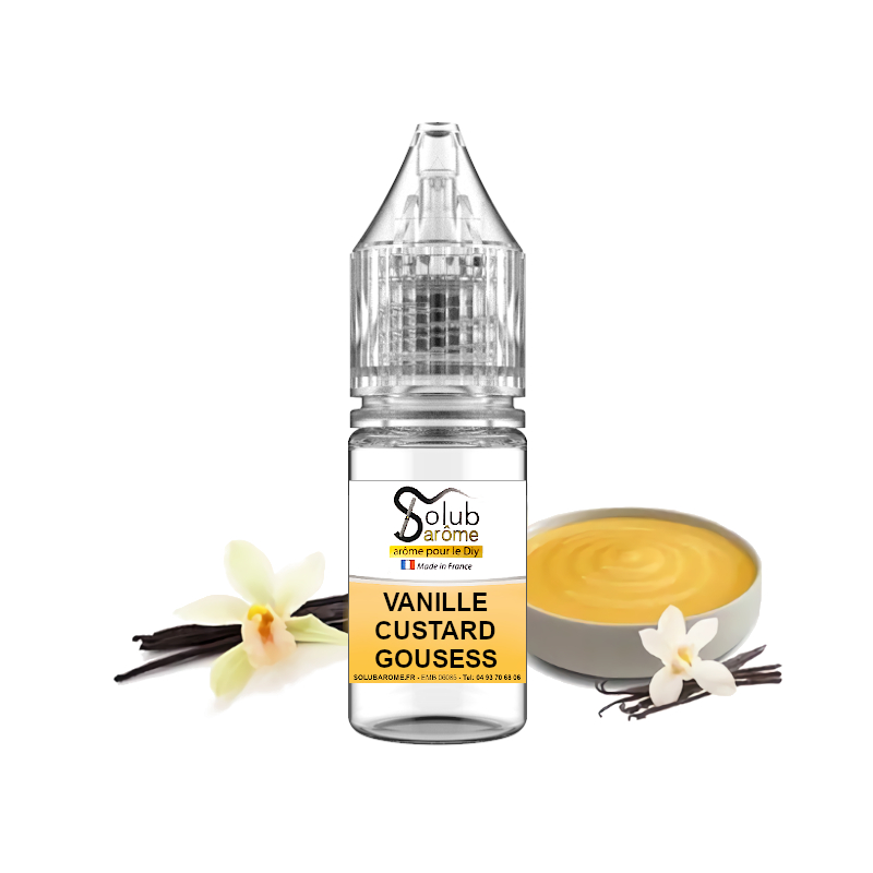 SolubArome Vanille Custard Gousess Aroma 10ml (168)