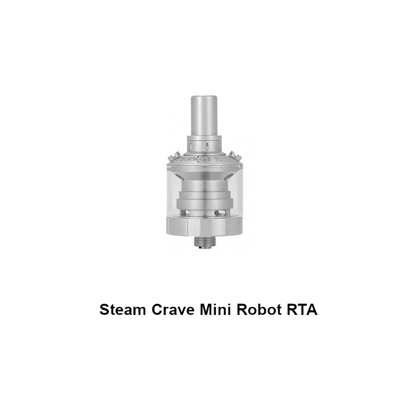Steam Crave Mini Robot MTL RTA Stainless steel