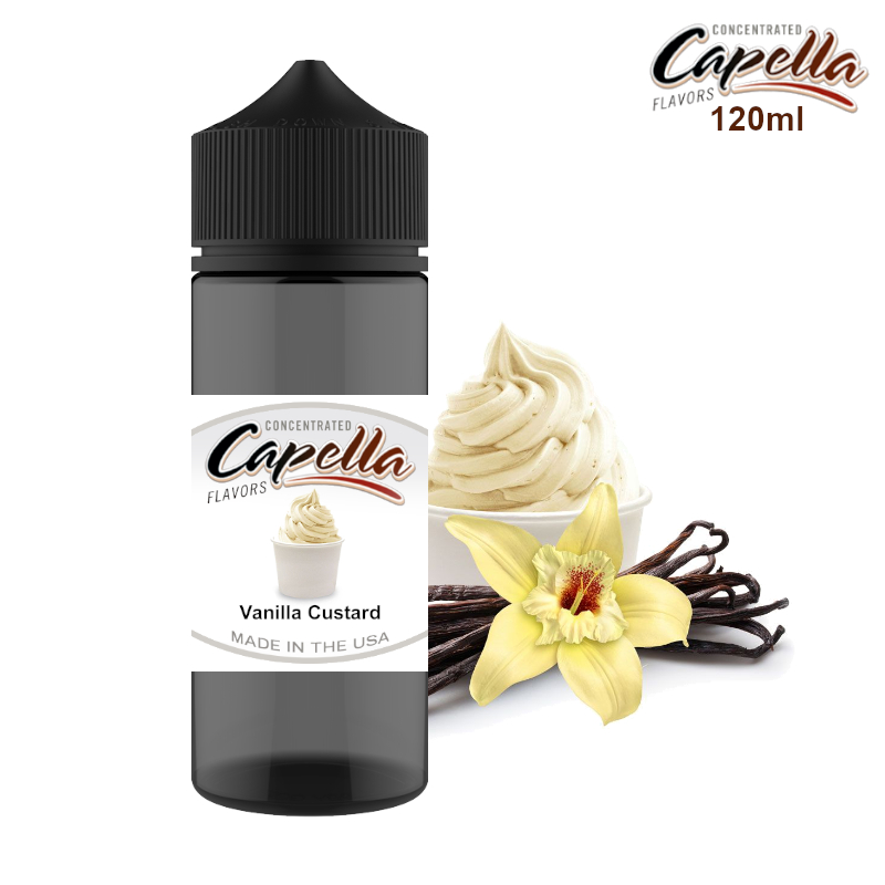Capella Vanilla Custard Flavor Concentrate 120ml (nº17)