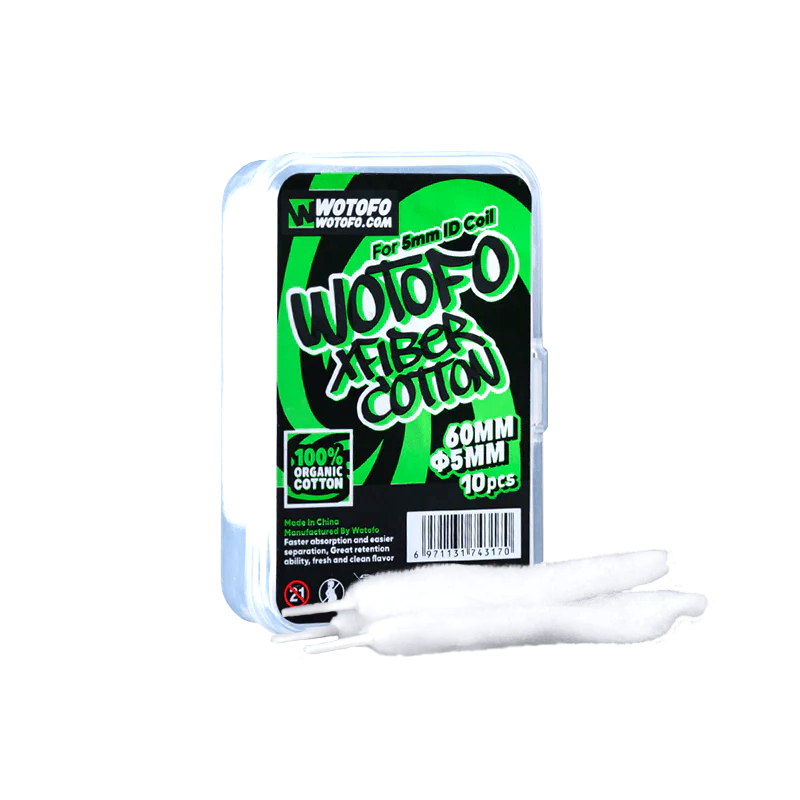 Wotofo xFiber Cotton 5mm 10pcs