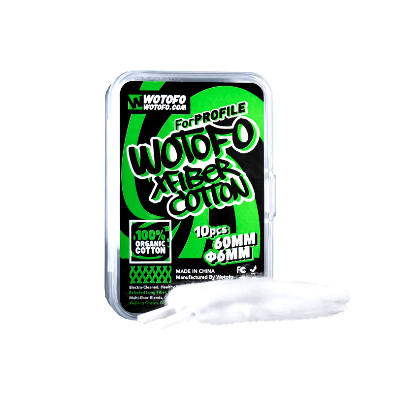 Wotofo xFiber Cotton 6mm 10pcs