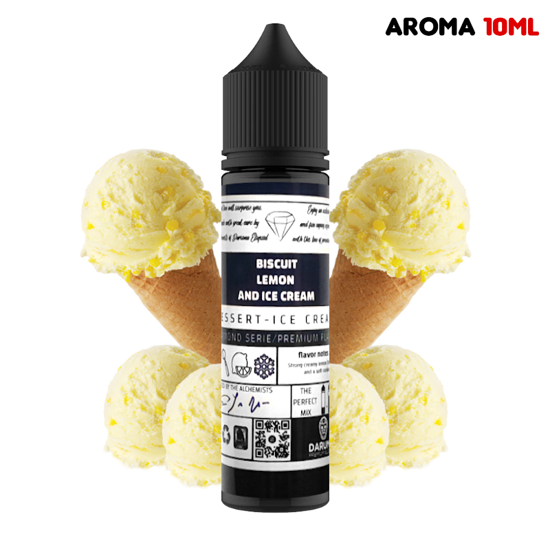 Biscuit Lemon And Ice Cream Daruma Aroma 10ml