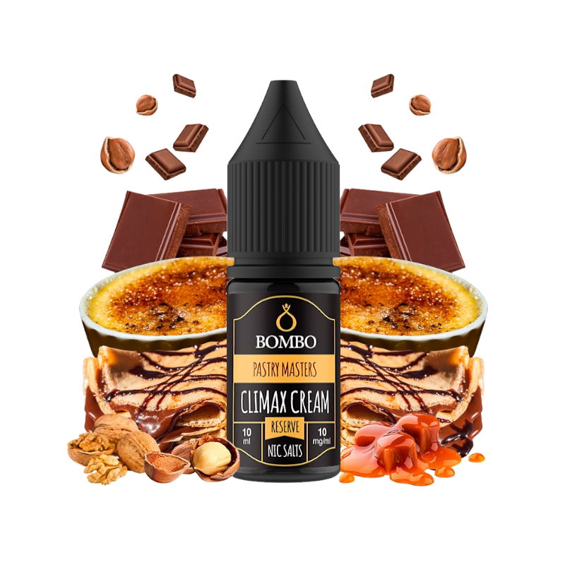 Bombo Pastry Masters Climax Cream Reserve NicSalts 10ml