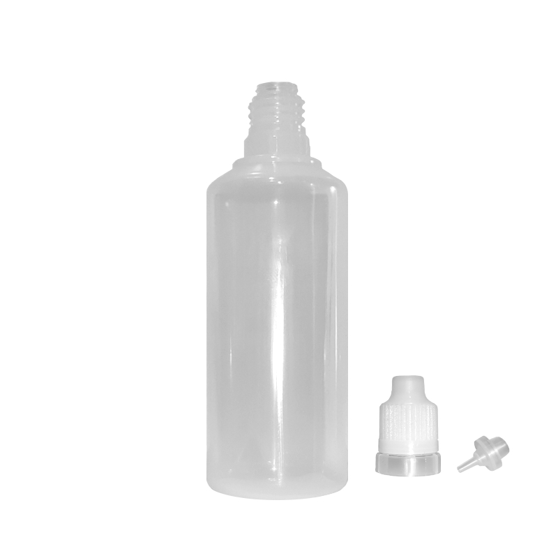Plastic Bottle With Cap And Dropper 50ml