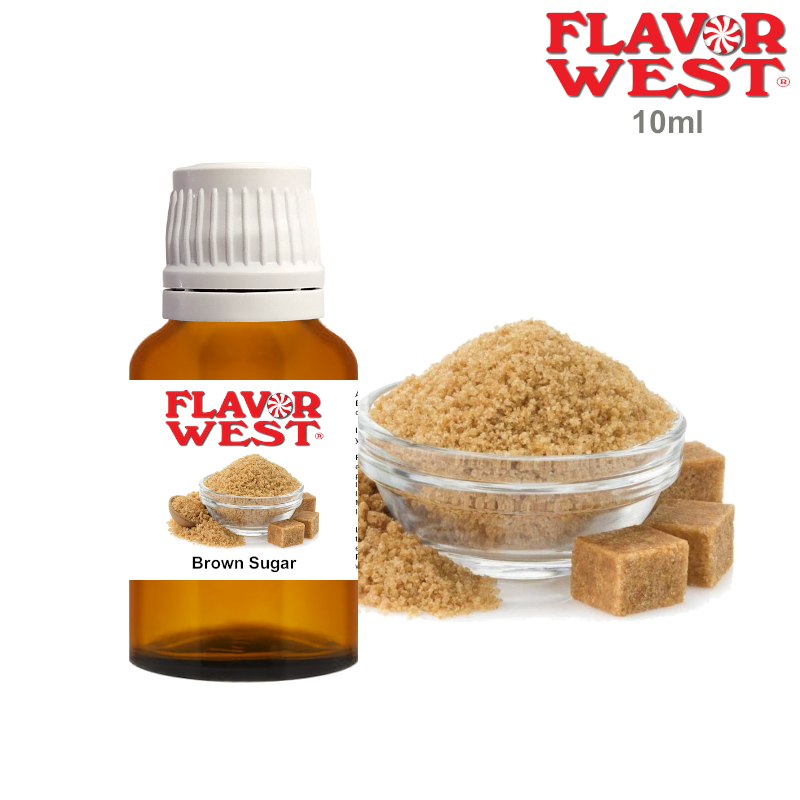 Aroma FLAVOR WEST Brown Sugar 10ml (nº123)