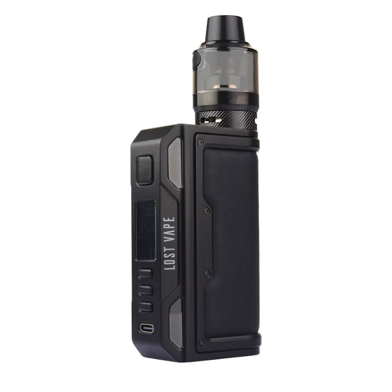 Lost Vape Thelema Quest 200W Kit Black Calf Leather