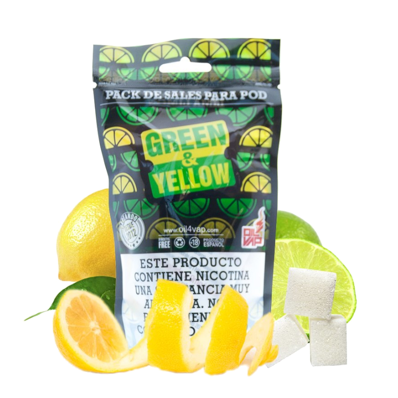 Oil4Vap Pack De Sales Green & Yellow