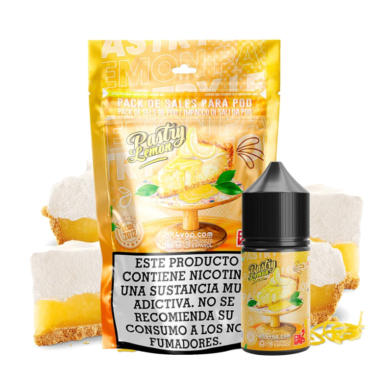 Oil4Vap Pack De Sales Pastry Lemon