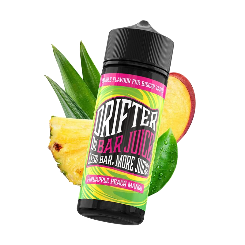 Pineapple Peach Mango Drifter Bar Juice Sauz 100ml