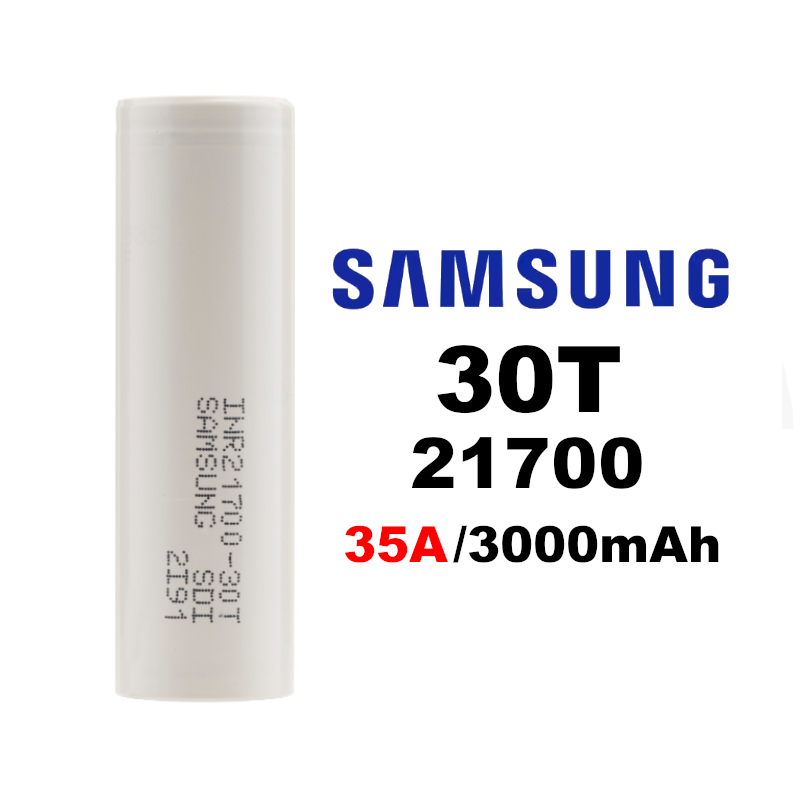 Battery Samsung 30T 21700 35A 3000 mAh