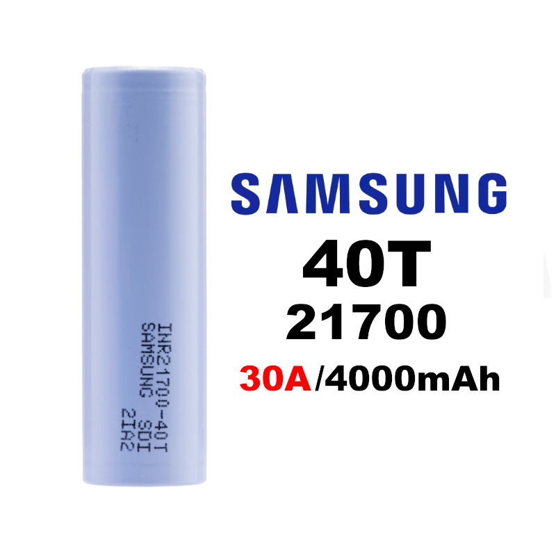 Bateria Samsung 40T 21700 30A 4000 mAh