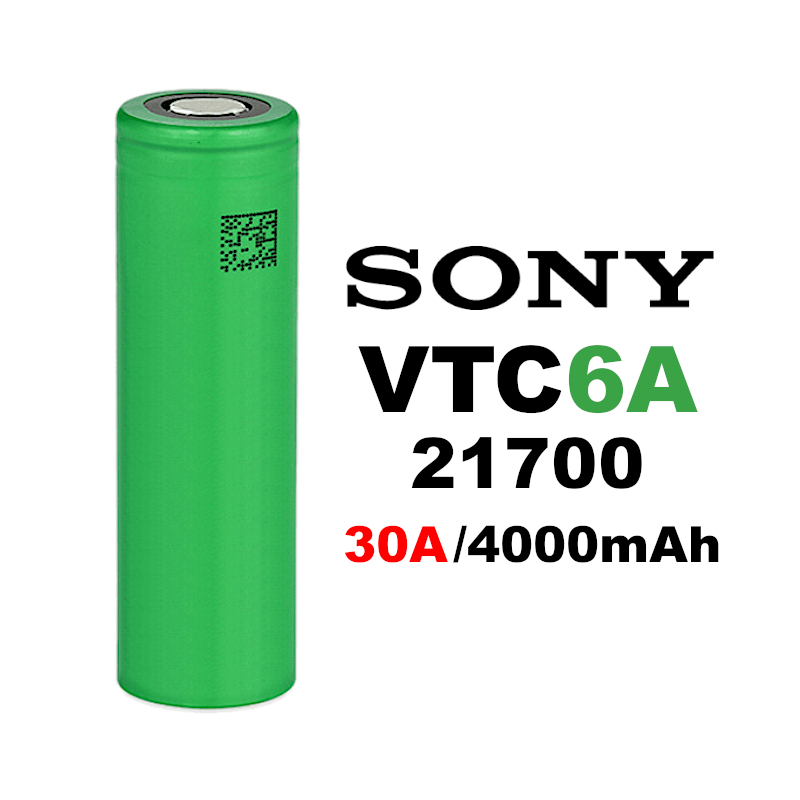 Bateria Sony VTC6A 21700 4000mAh 30A