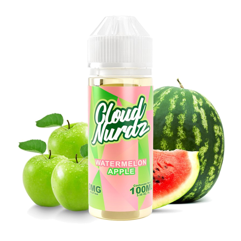 Watermelon Apple Cloud Nurdz 100ml